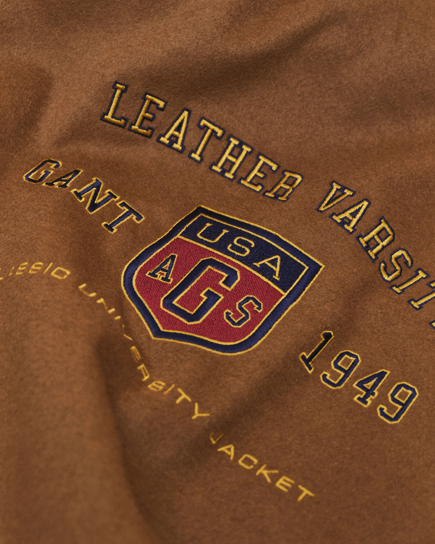 GANT Varsity Jacket de piel