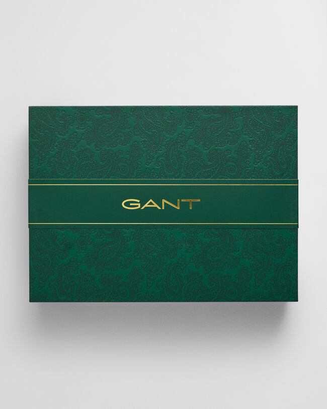 Caja de regalo con pijama de franela de camisa y pantalones