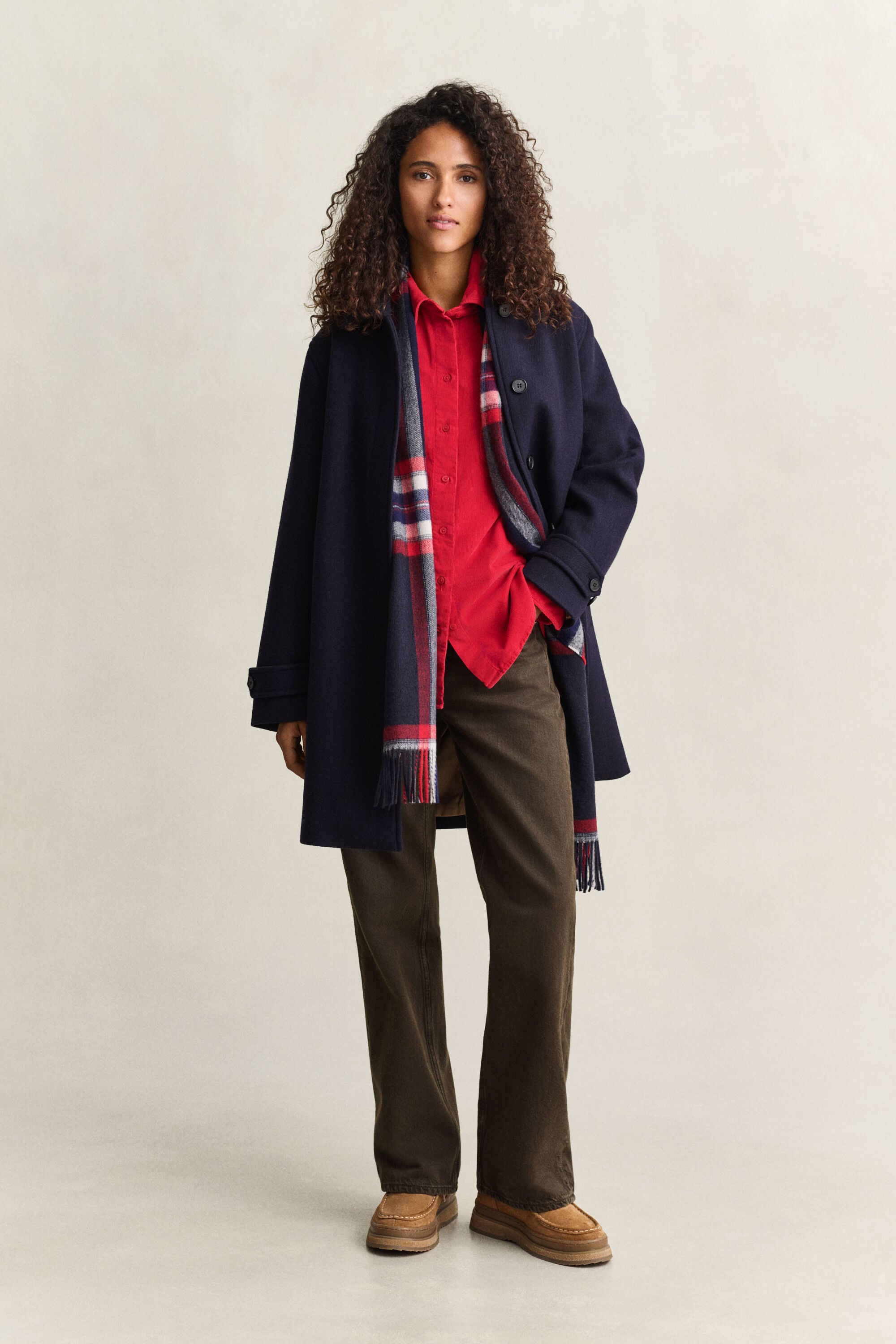 Camisa Relaxed Fit de pana