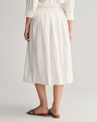 Falda Pull-On de rayas Seersucker