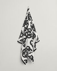 Toalla de playa con estampado Monogram