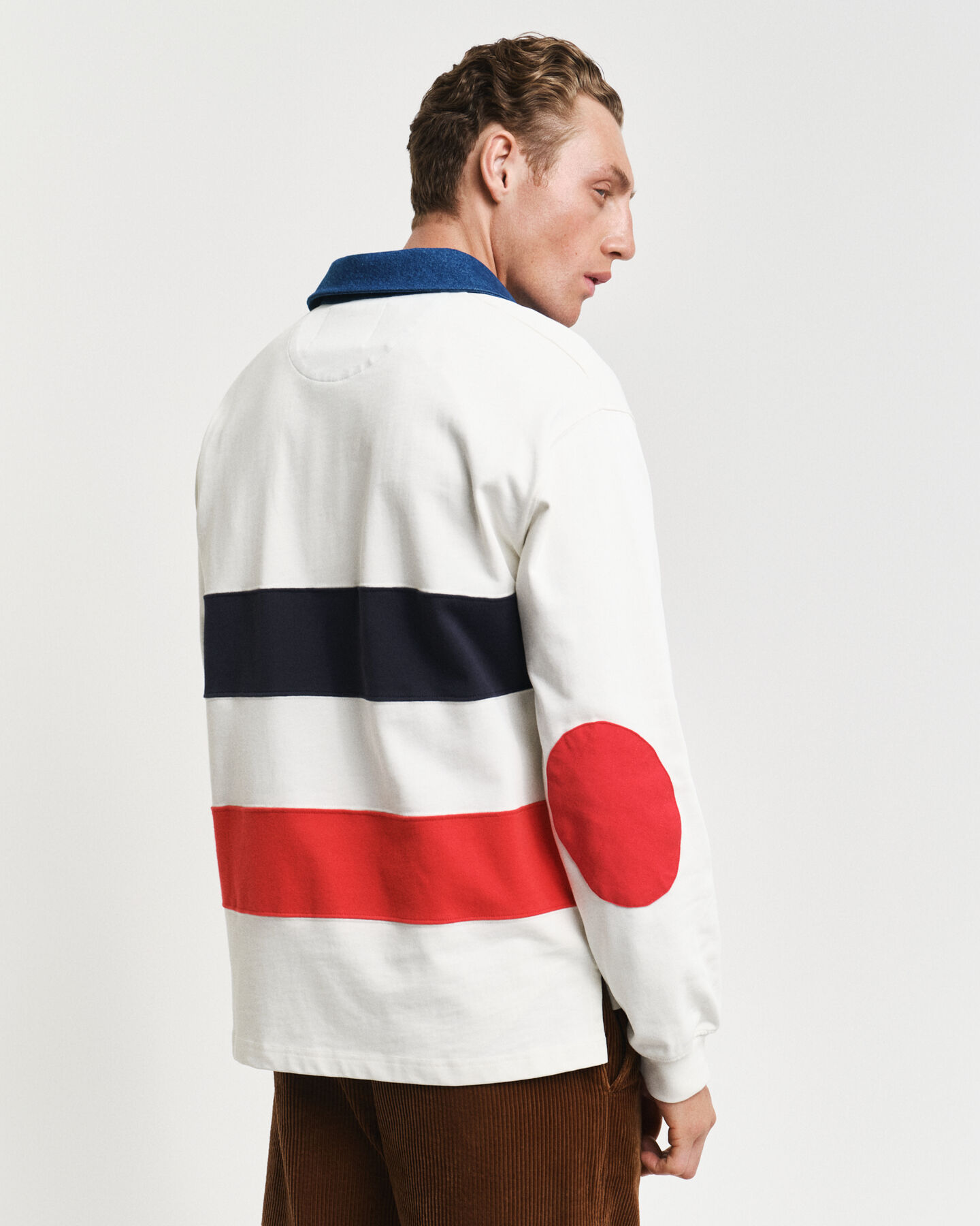 Heavy Rugger con cuello de tela vaquera