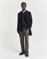 Pantalones de traje con diseño de espiga