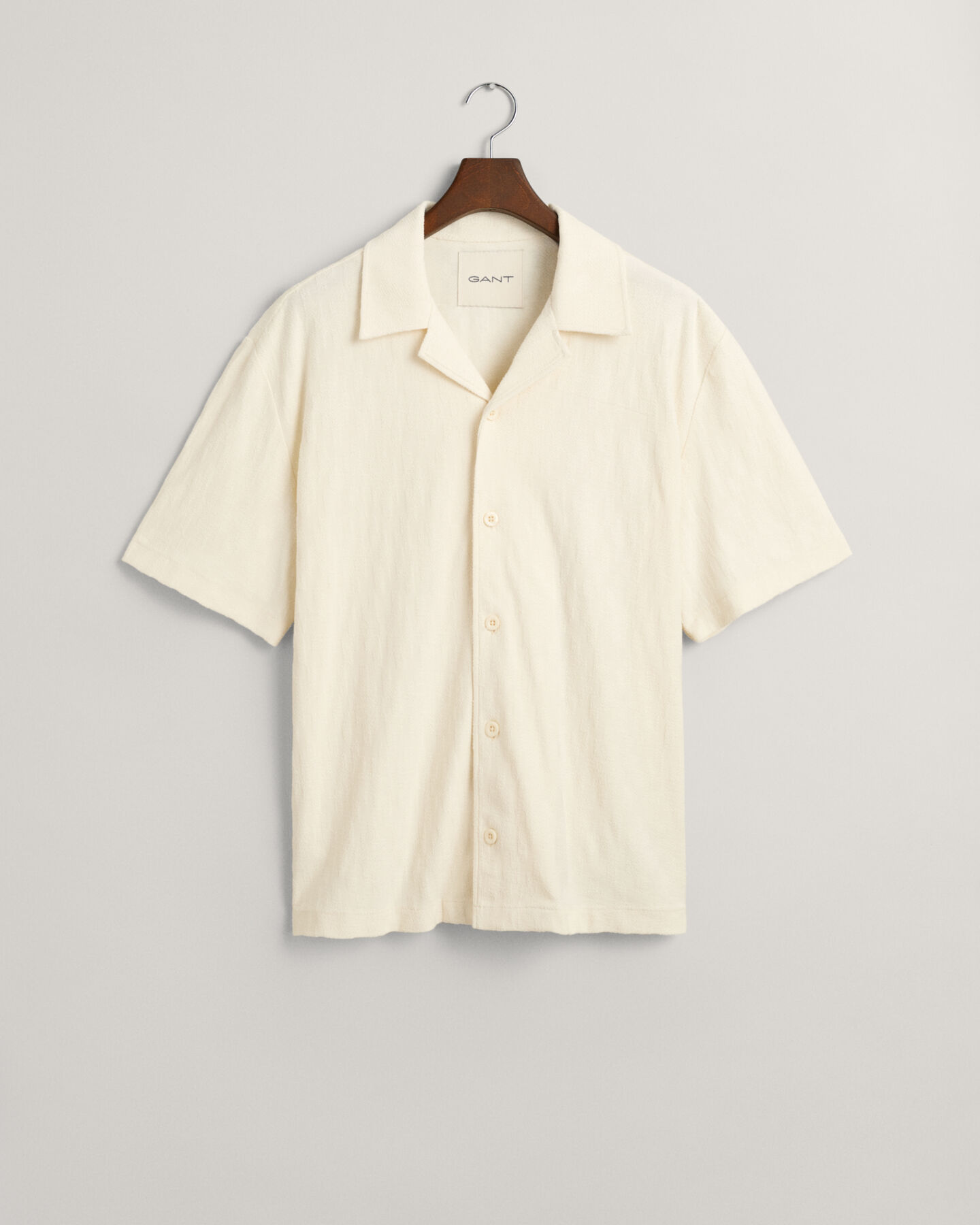 Camisa Terry Cloth de jacquard