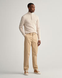 Pantalones chinos Regular Fit de sarga Allister