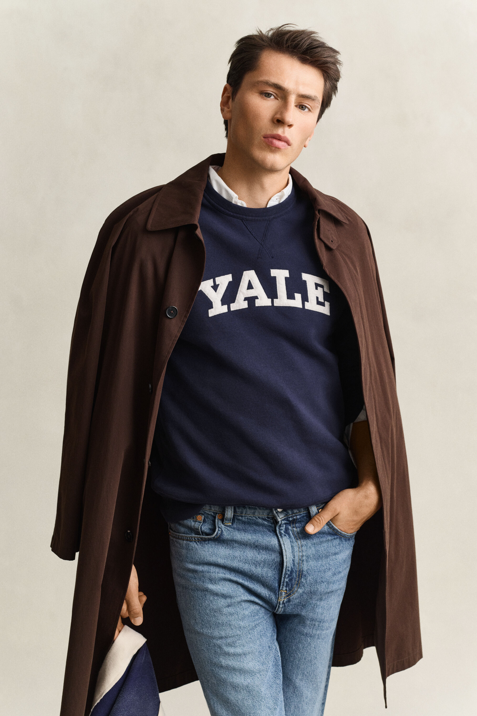 Sudadera de cuello redondo Gant x Yale