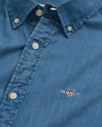 Camisa Slim Fit añil