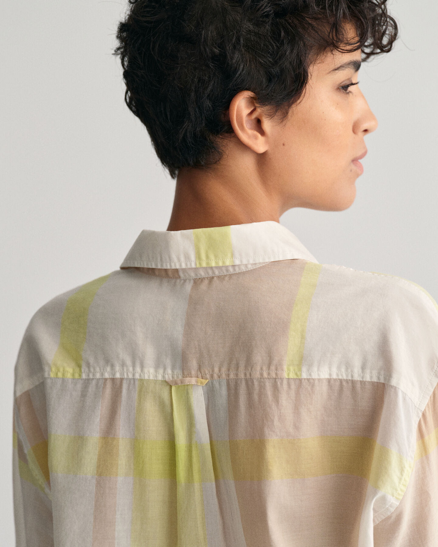 Camisa Relaxed Fit de cuadros Madras