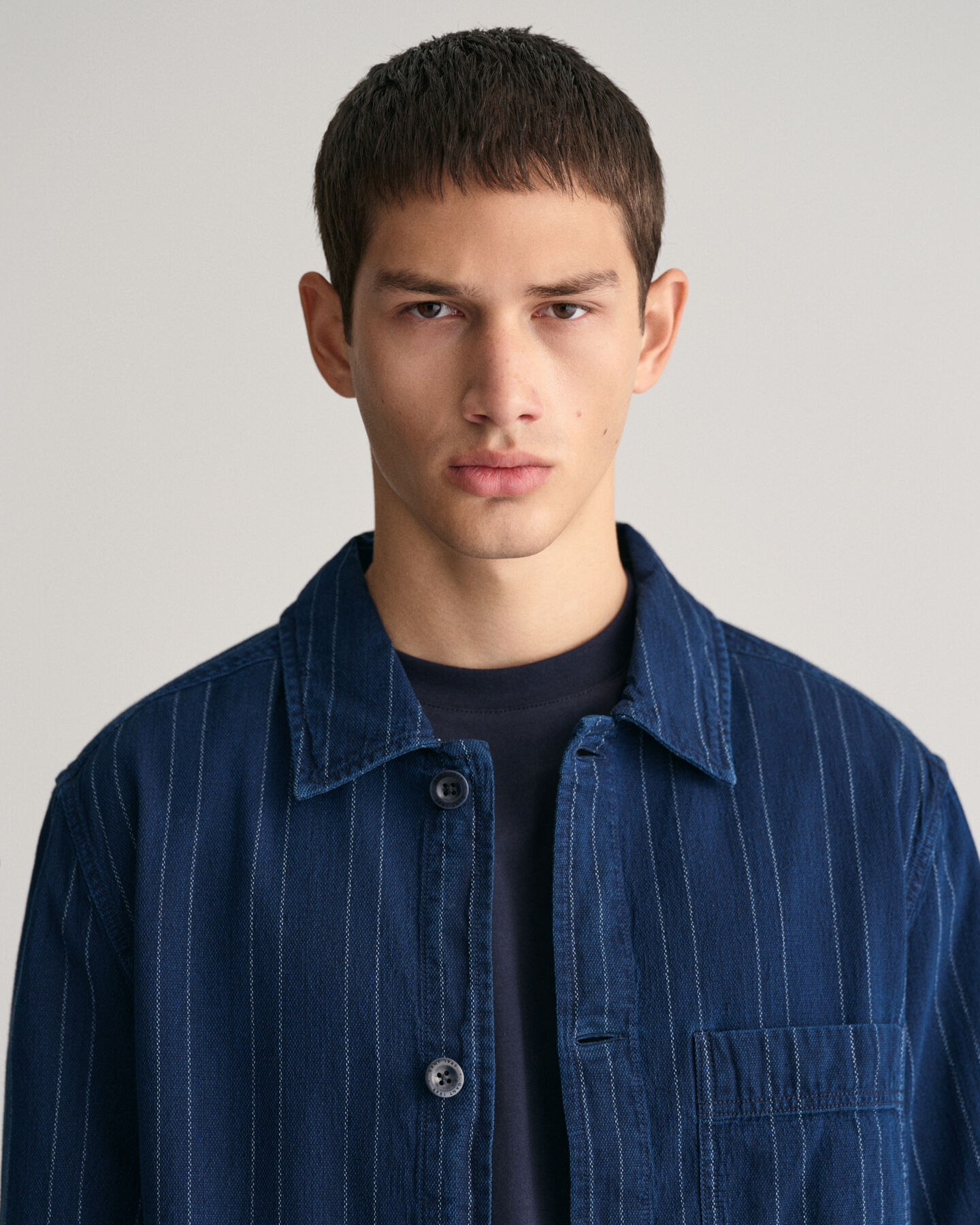 Sobrecamisa de rayas