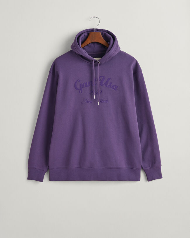 Sudadera con capucha Script Graphic