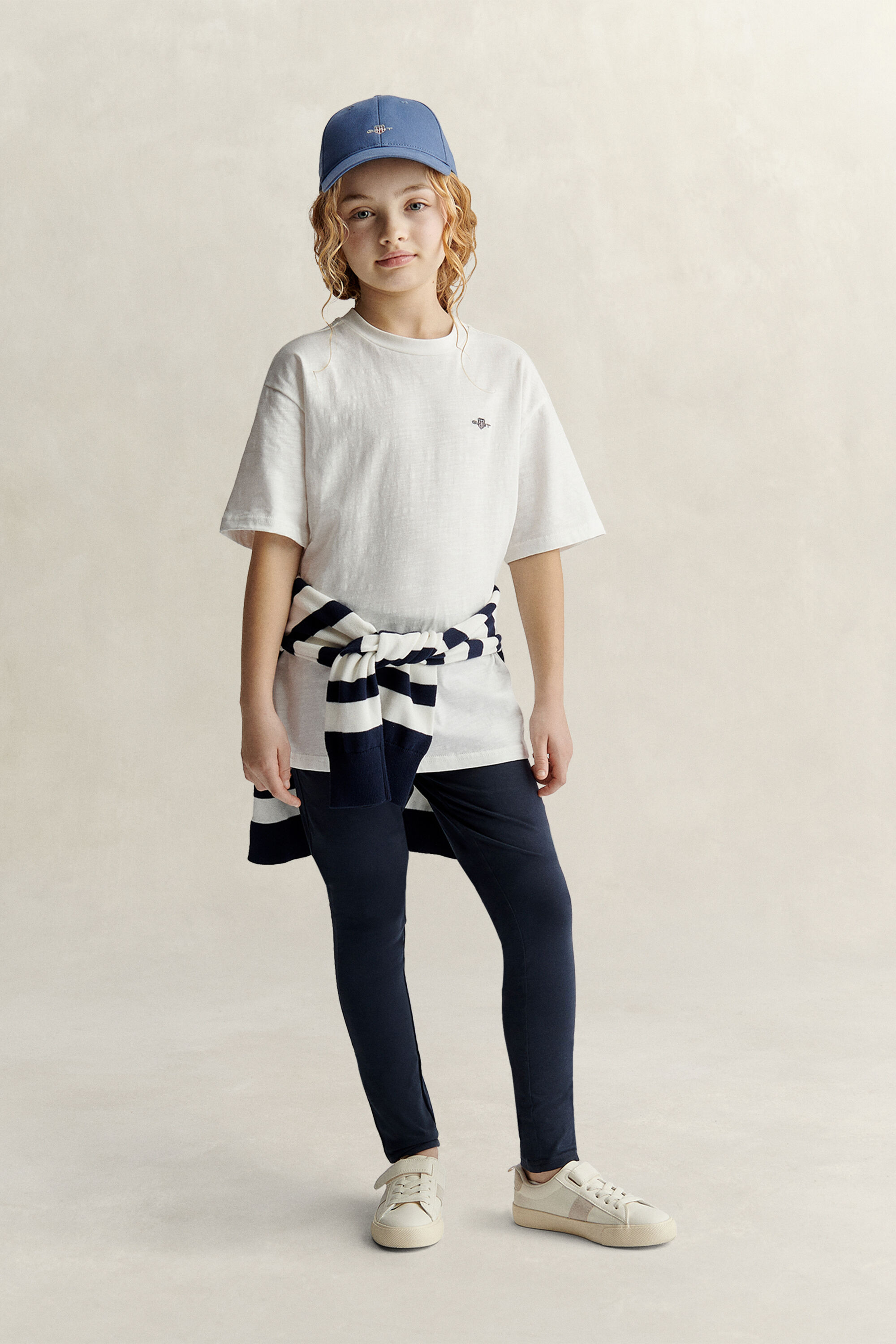 Camiseta flameada Teen Girls