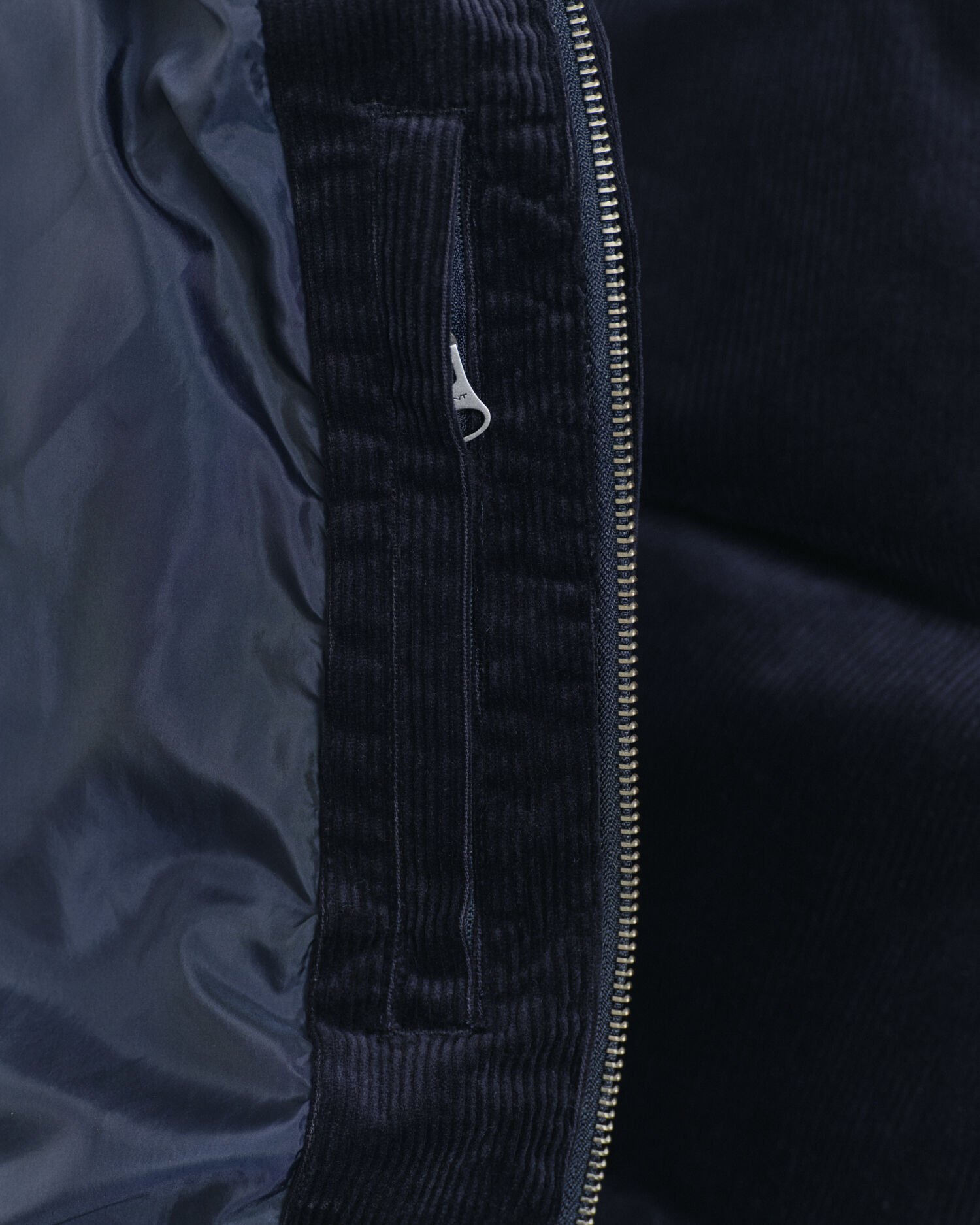 Chaqueta acolchada de pana