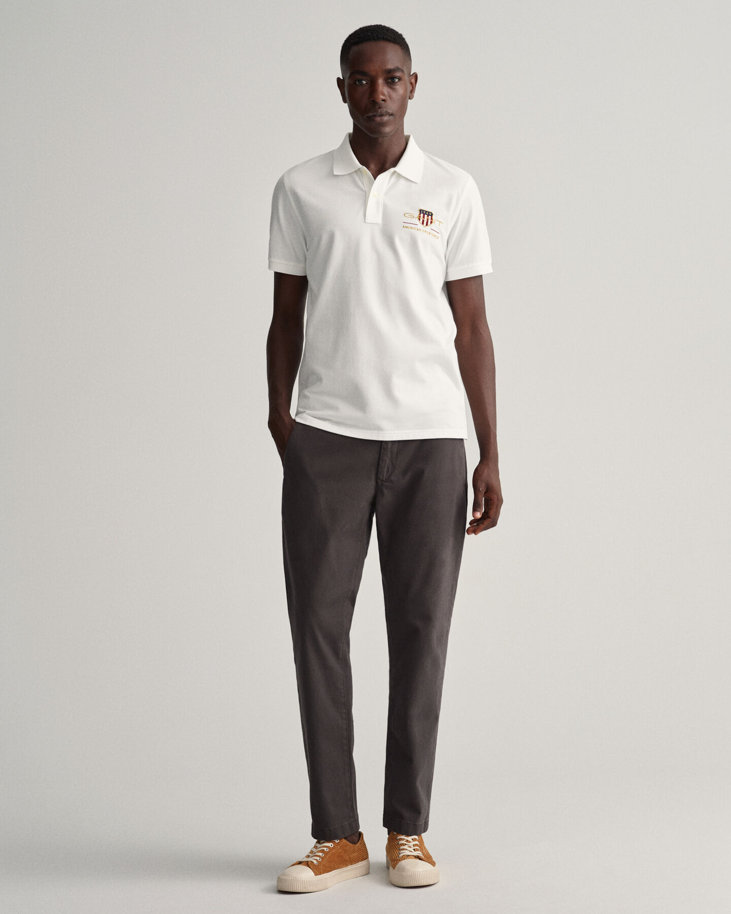 Pantalones chinos Slim Fit Comfort Super Hallden