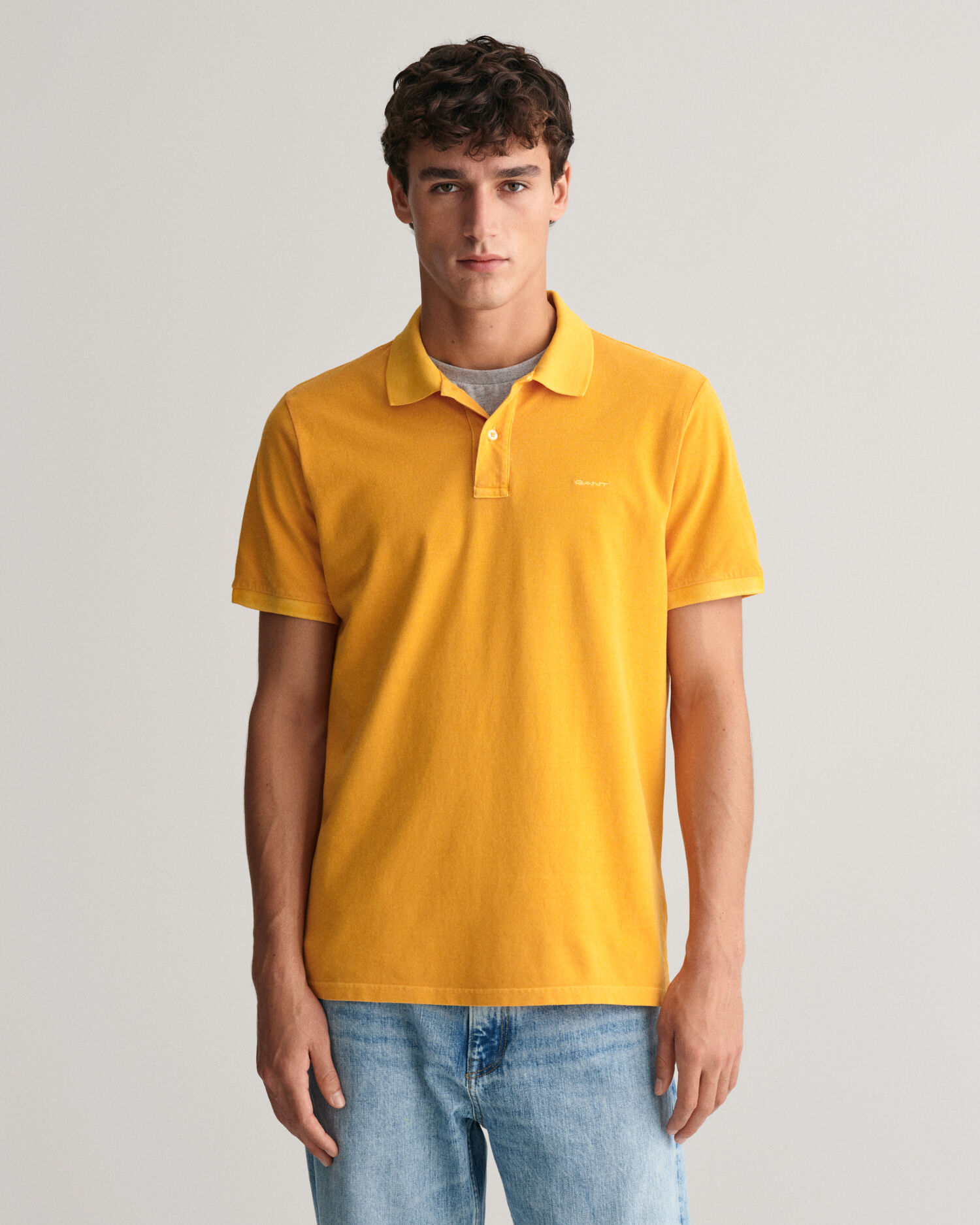 Polo gant hombre on sale manga larga