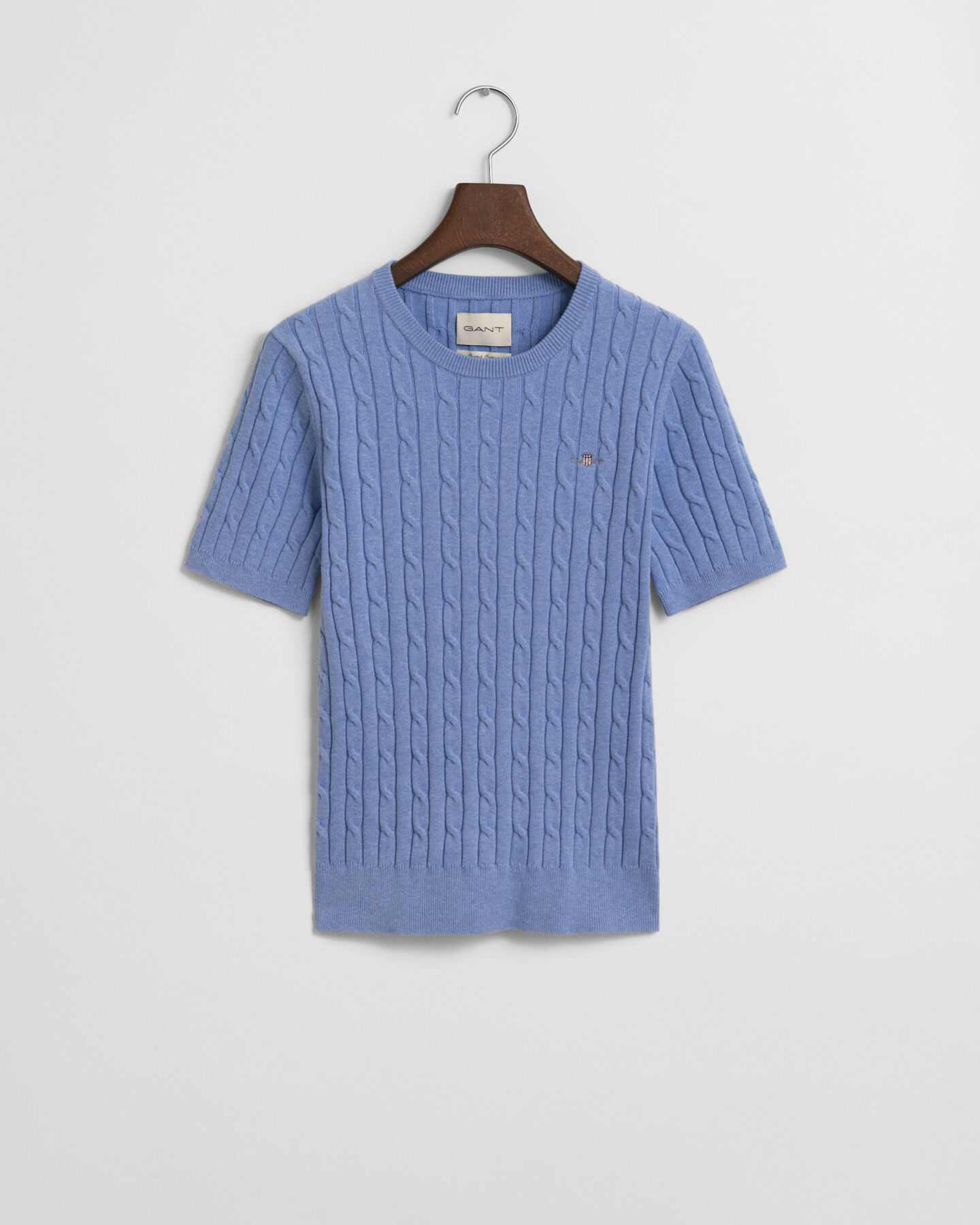 Jersey de punto de ochos en algodón elástico