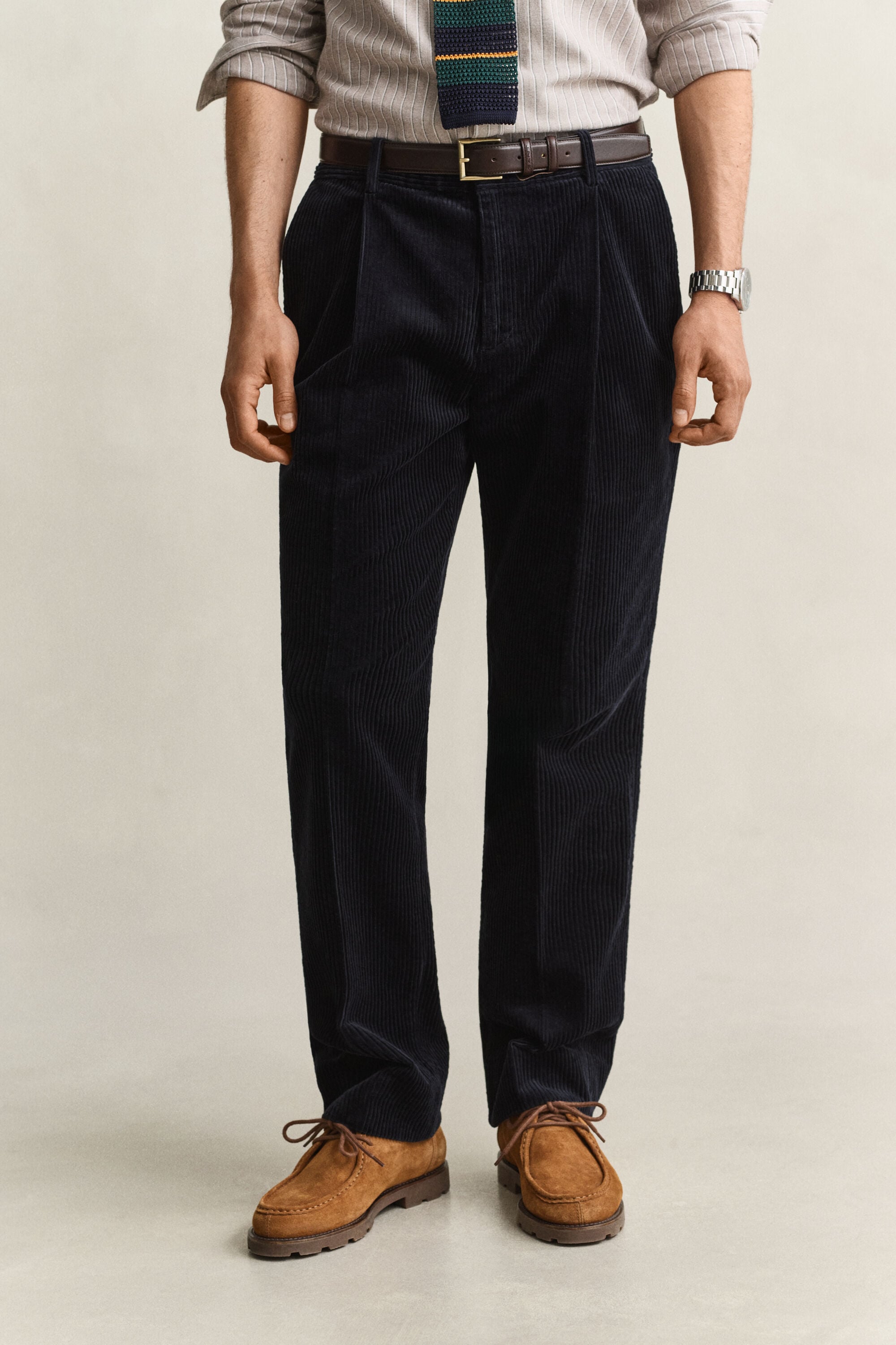 Pantalones de traje de pana