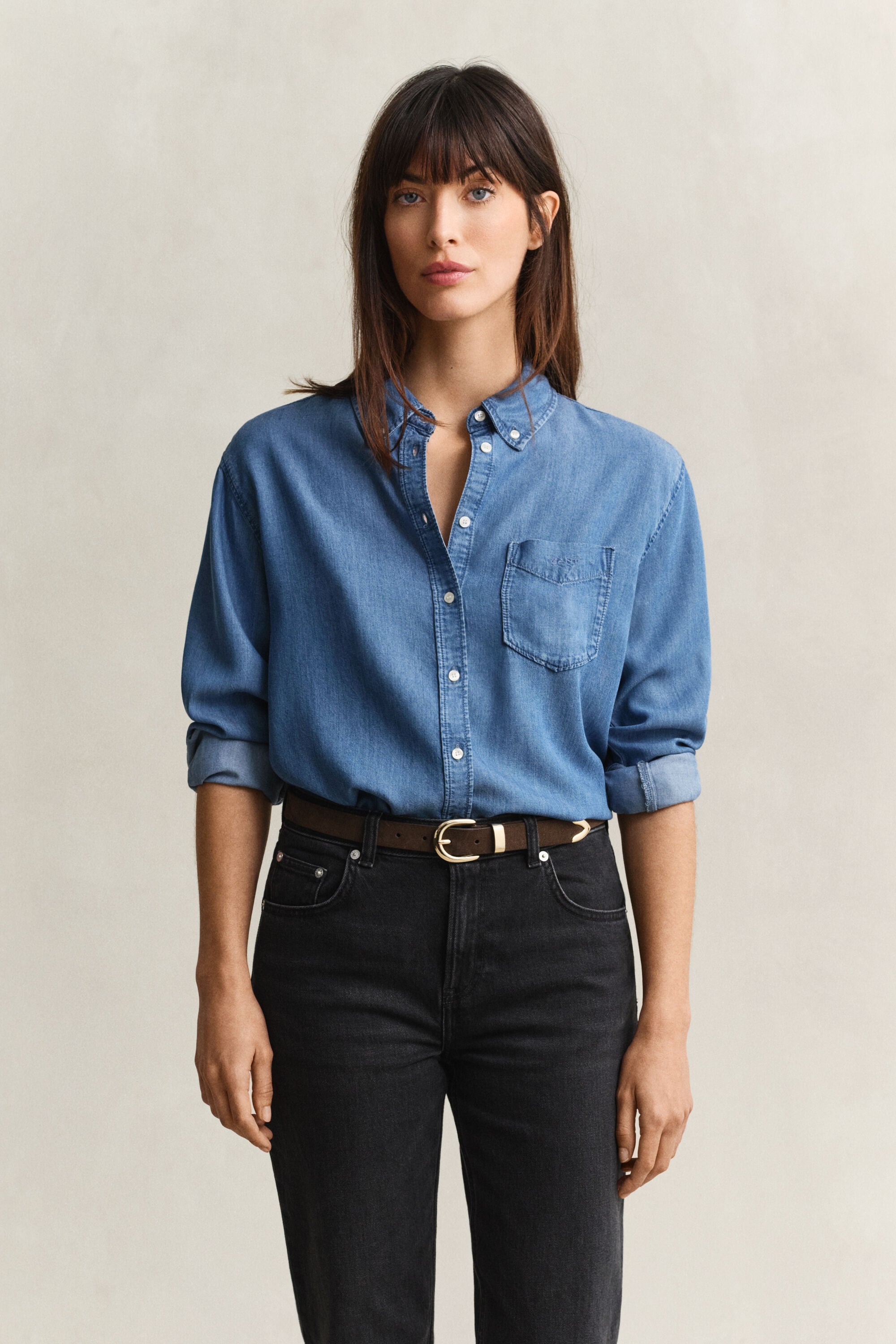 Camisa añil