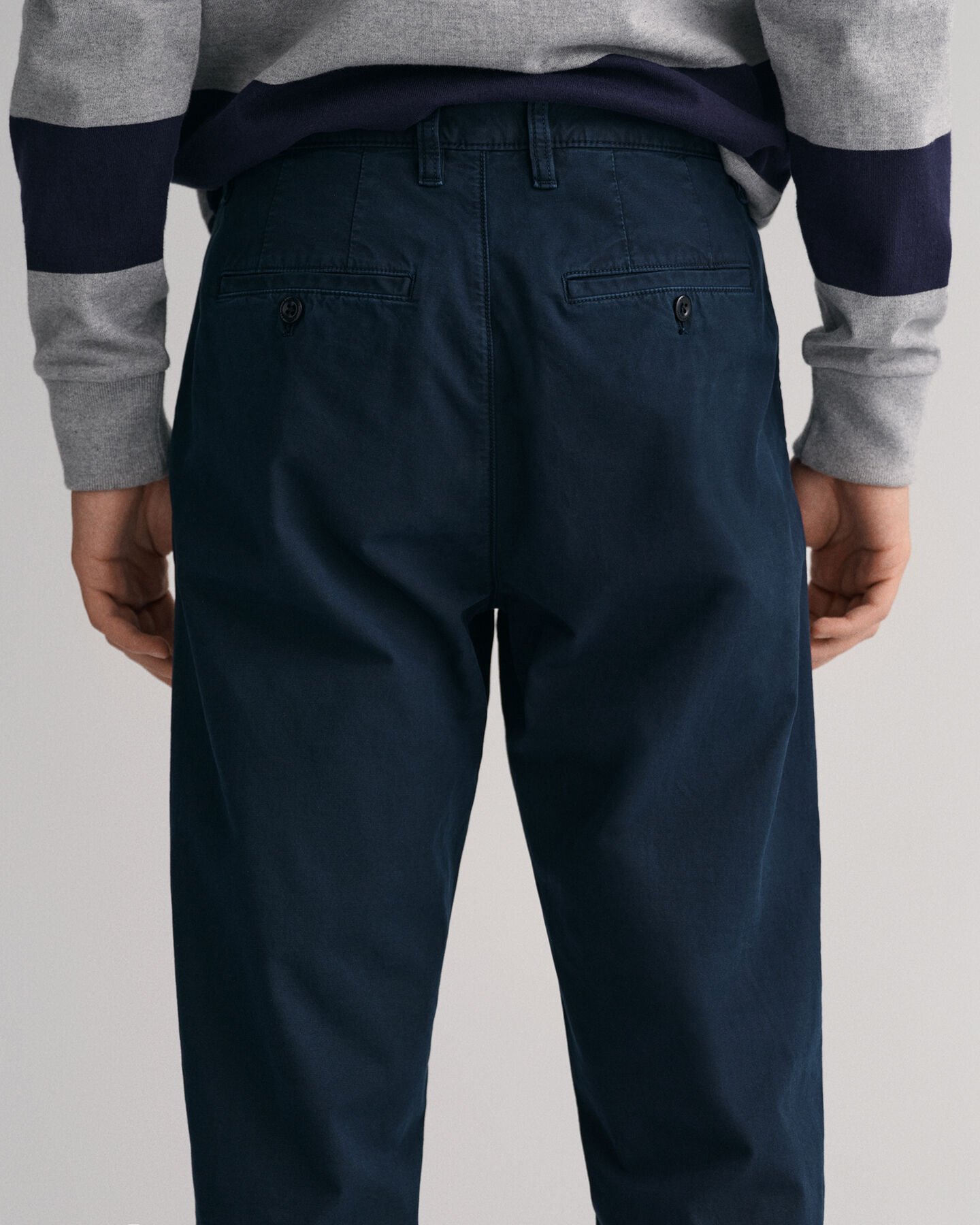 Pantalones chinos Regular Fit de lona Allister