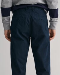 Pantalones chinos Regular Fit de lona Allister