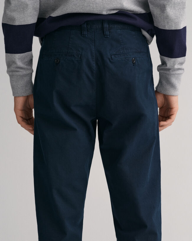 Pantalones chinos Regular Fit de lona Allister