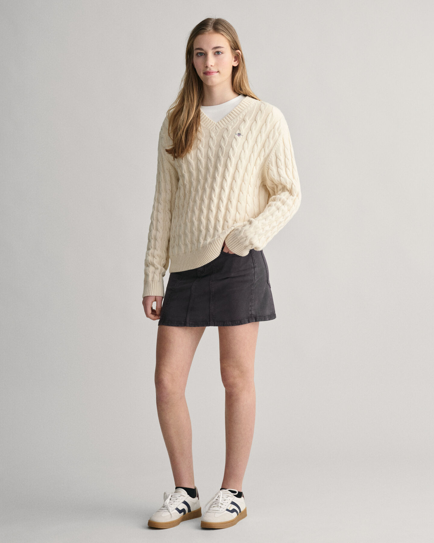 Minifalda de talle bajo Teen Girls