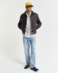 Camisa Oxford cl&aacute;sica Regular Fit a cuadros Tattersall