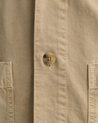 Sobrecamisa de sarga teñida en prenda