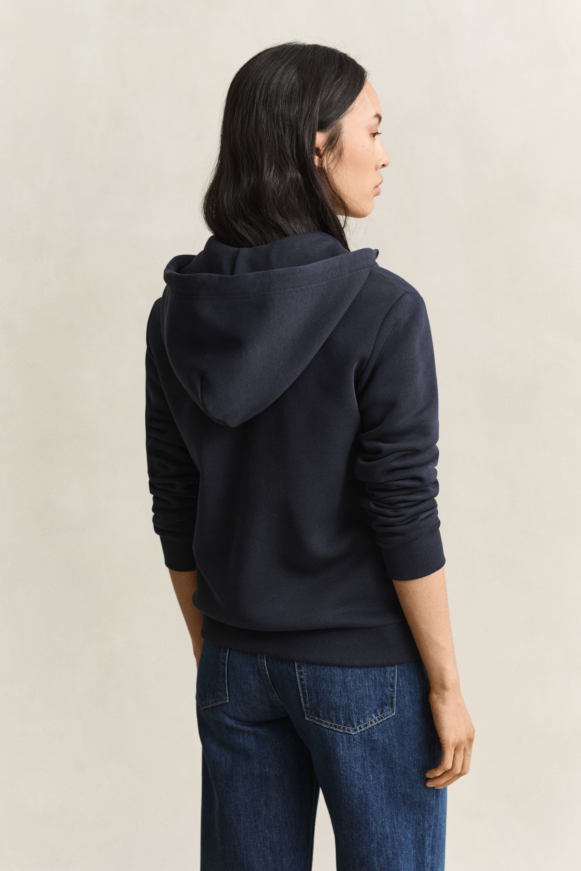Sudadera con capucha y cremallera Tonal Shield