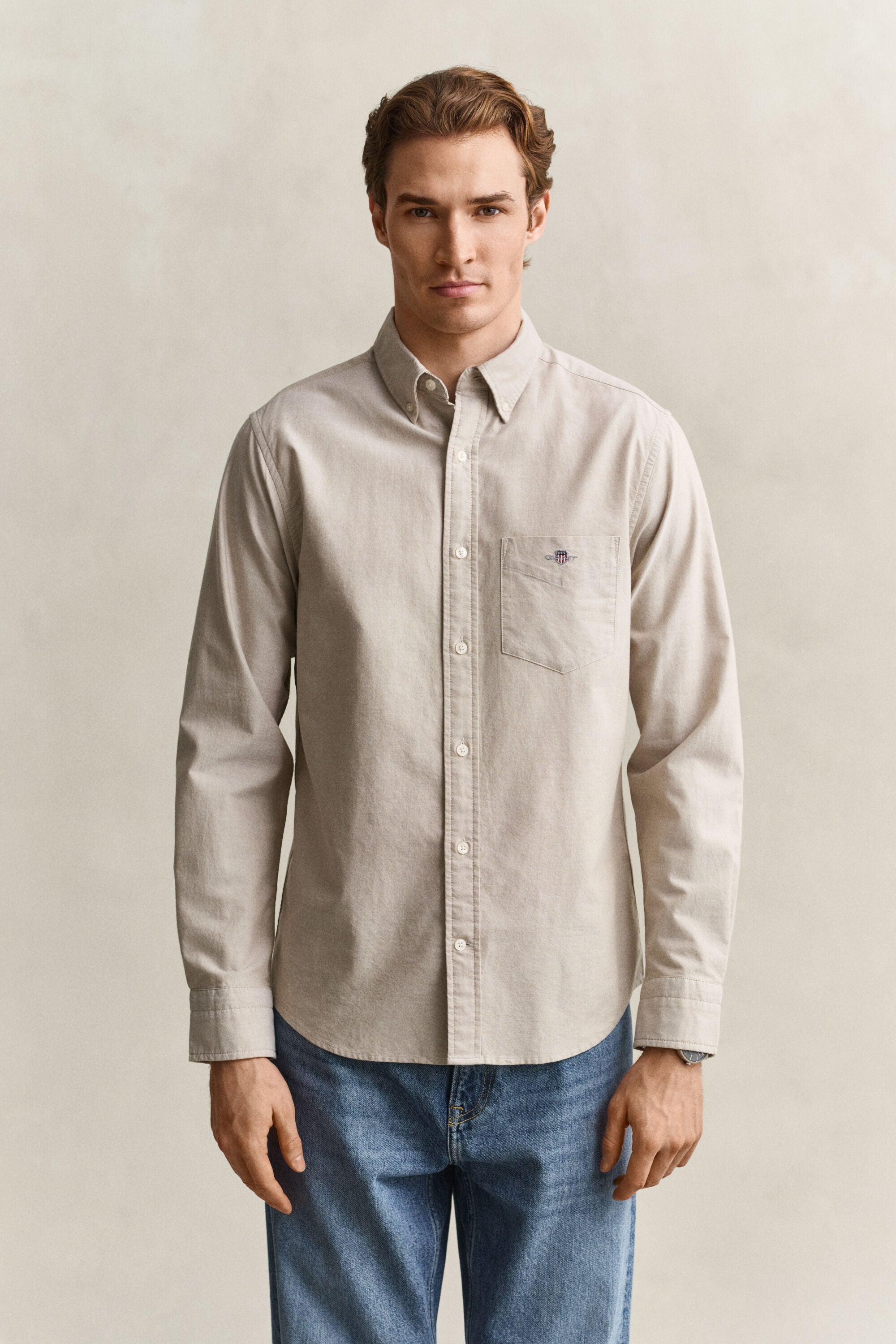 Camisa Oxford clásica Regular Fit