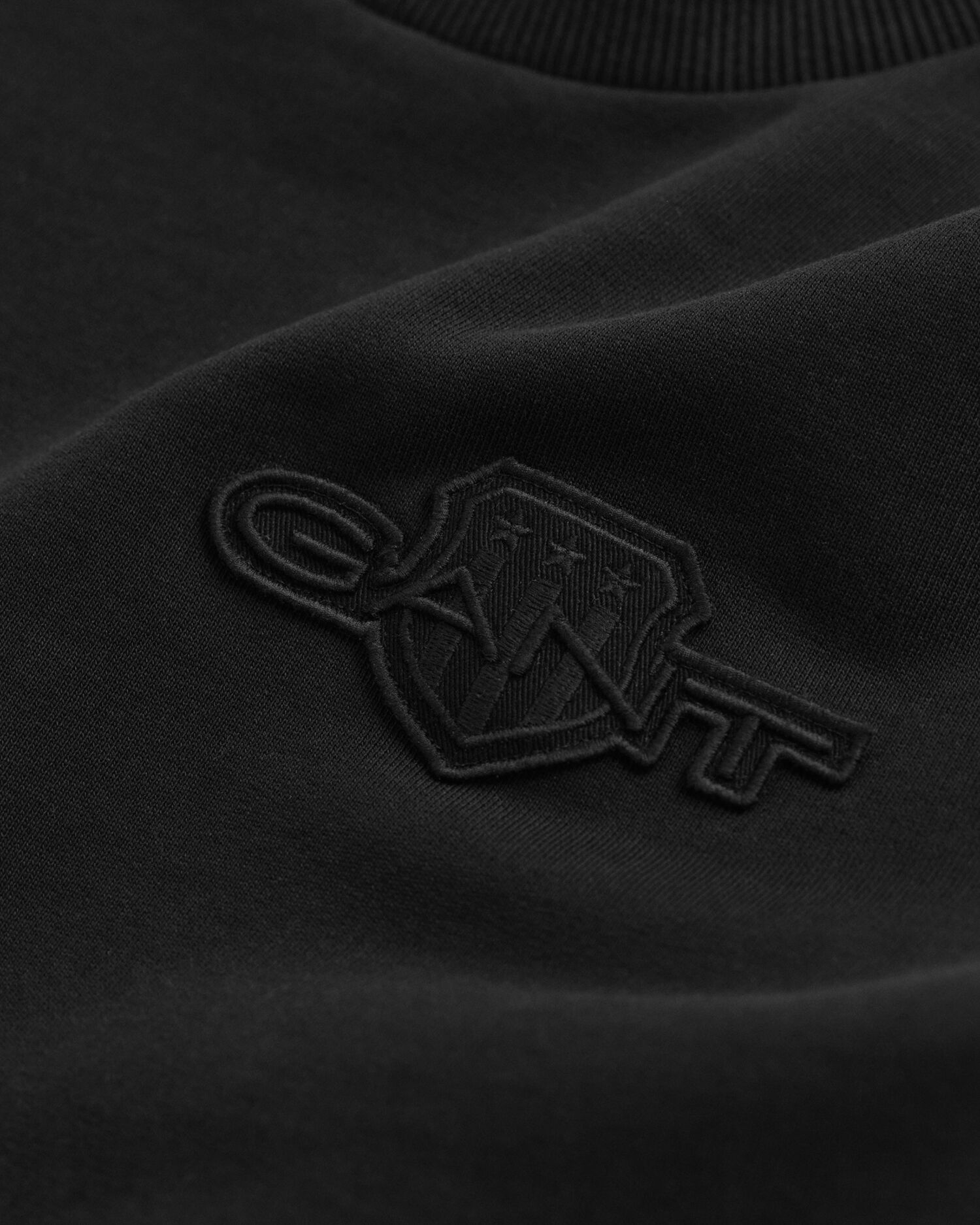 Sudadera Tonal Shield de cuello redondo