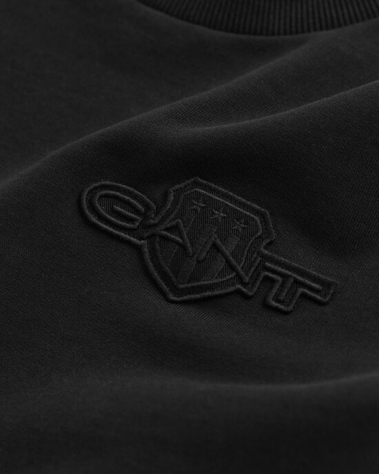 Sudadera Tonal Shield de cuello redondo