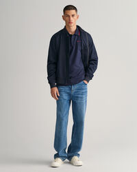 Polo de piqu&eacute; con ribete en contraste