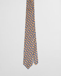 Corbata de seda con diseño de fular