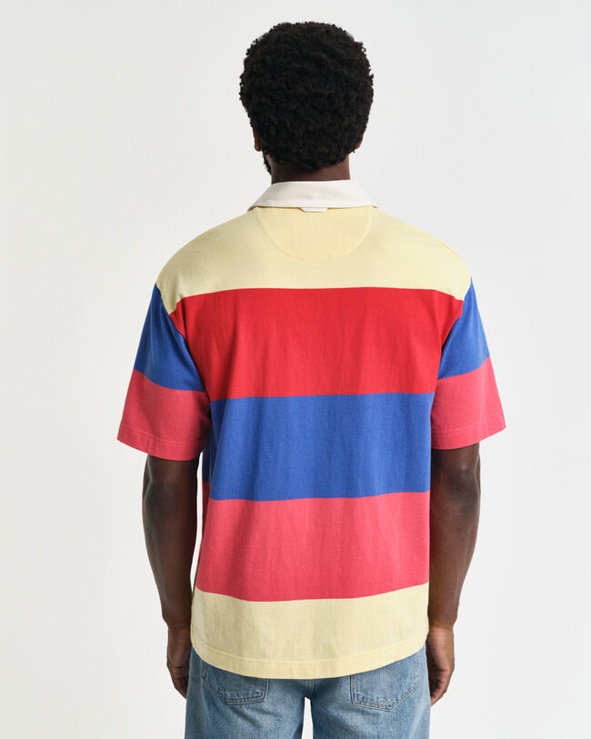 Heavy Rugger de manga corta a rayas