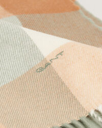 Bufanda de cuadros multicolor