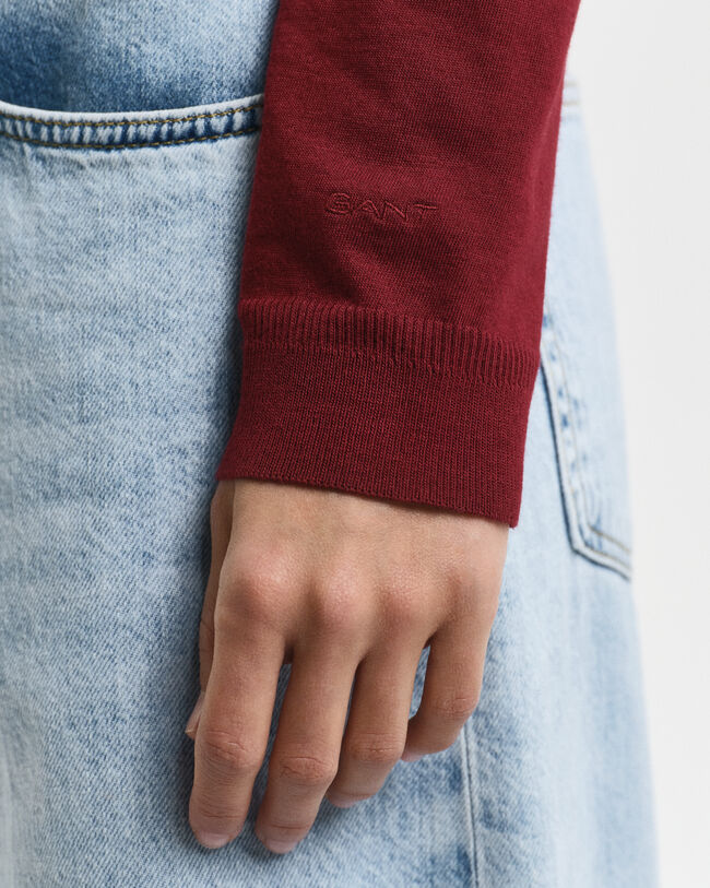 Polo de manga larga sin costuras