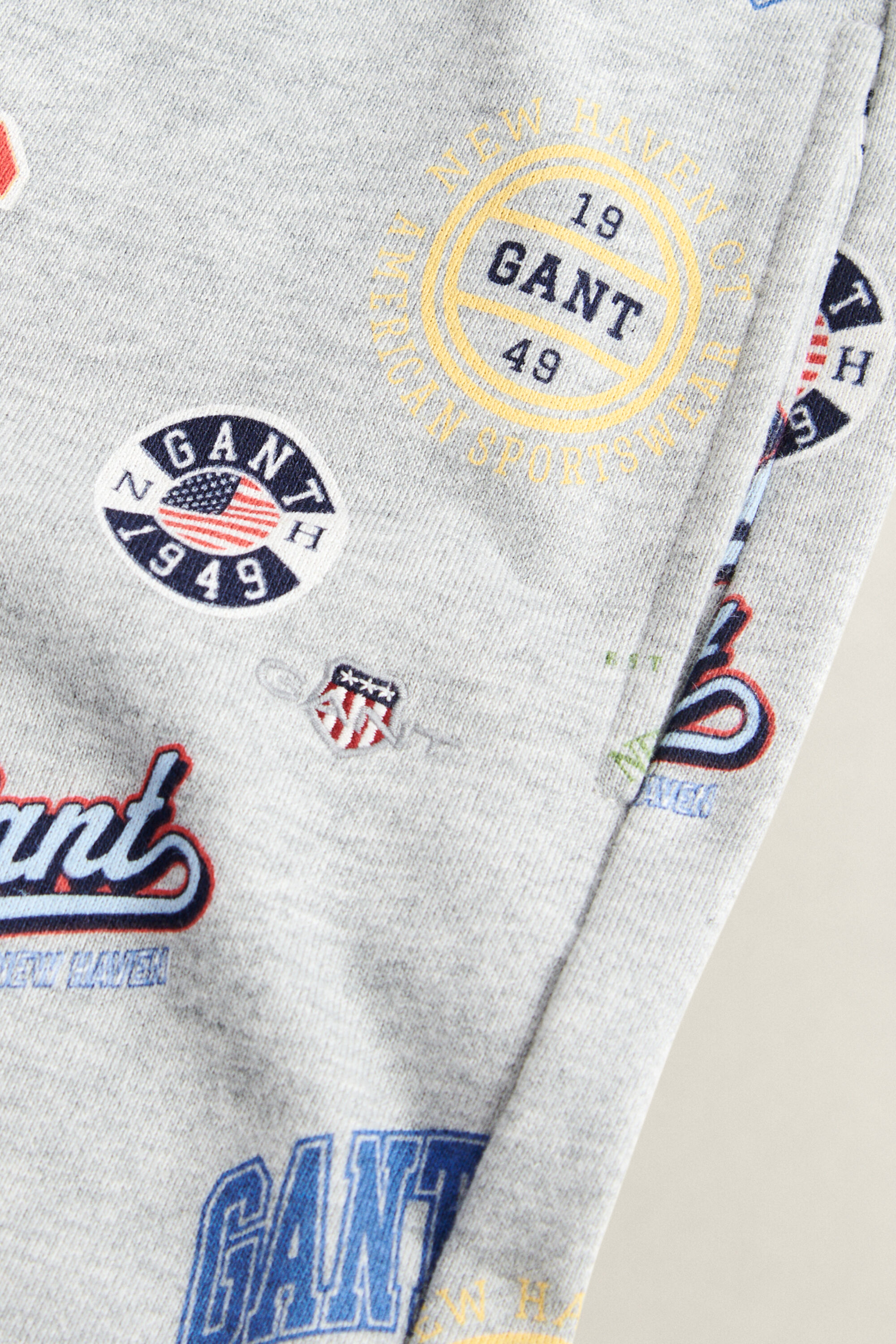 Conjunto estampado de sudadera y pantalones cortos de deporte Boys