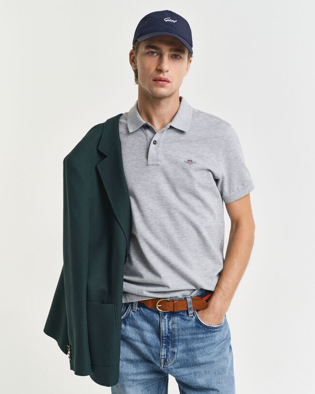 Polo de piqué Slim Fit Shield