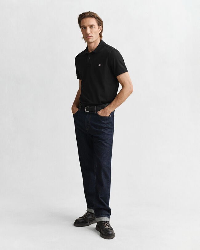 Polo de piqué Regular Fit Shield