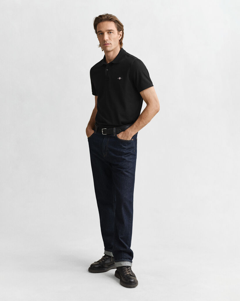 Polo de piqué Regular Fit Shield