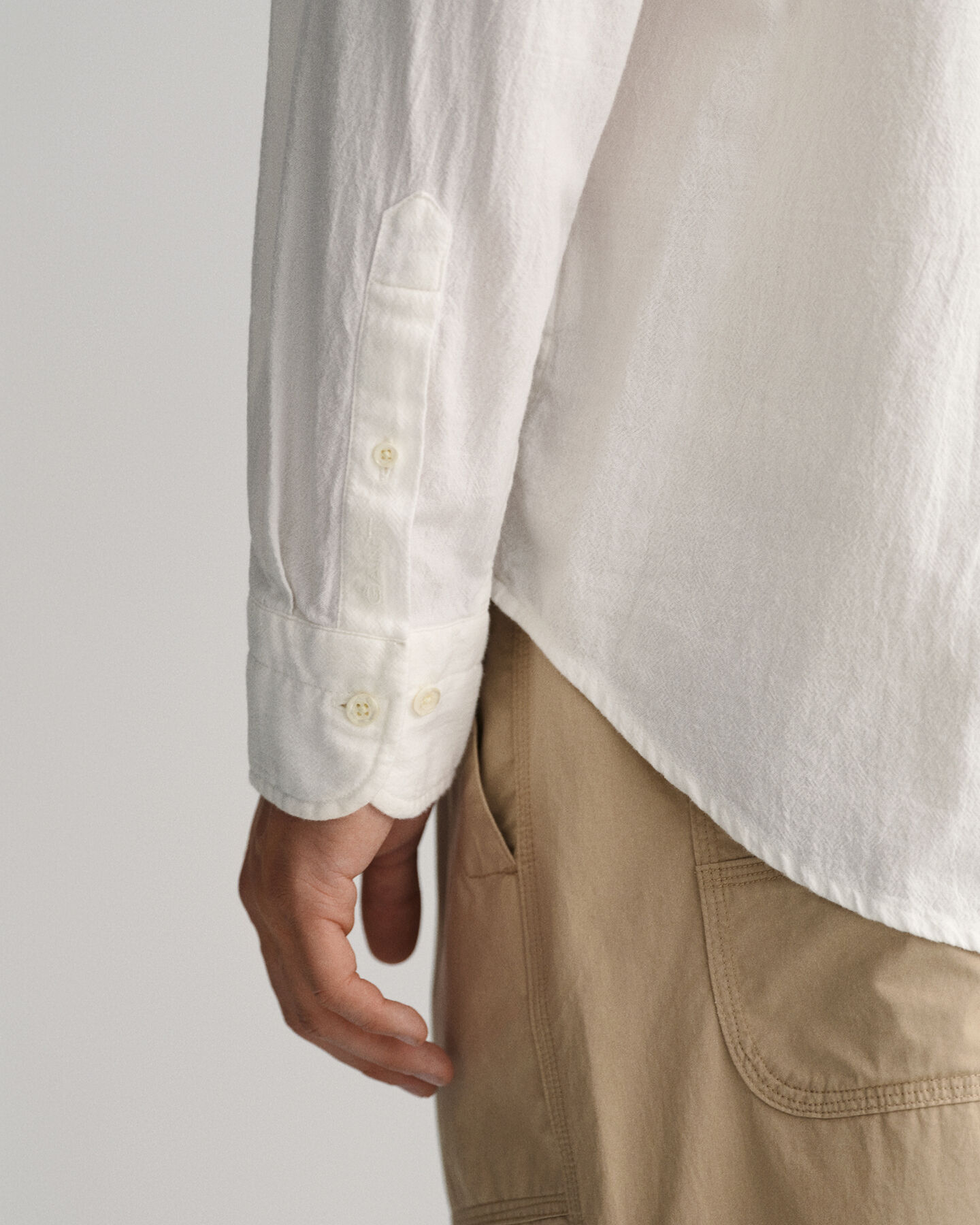 Camisa Relaxed Fit con tejido Textured