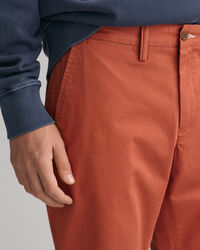 Pantalones chinos Slim Fit de sarga Hallden