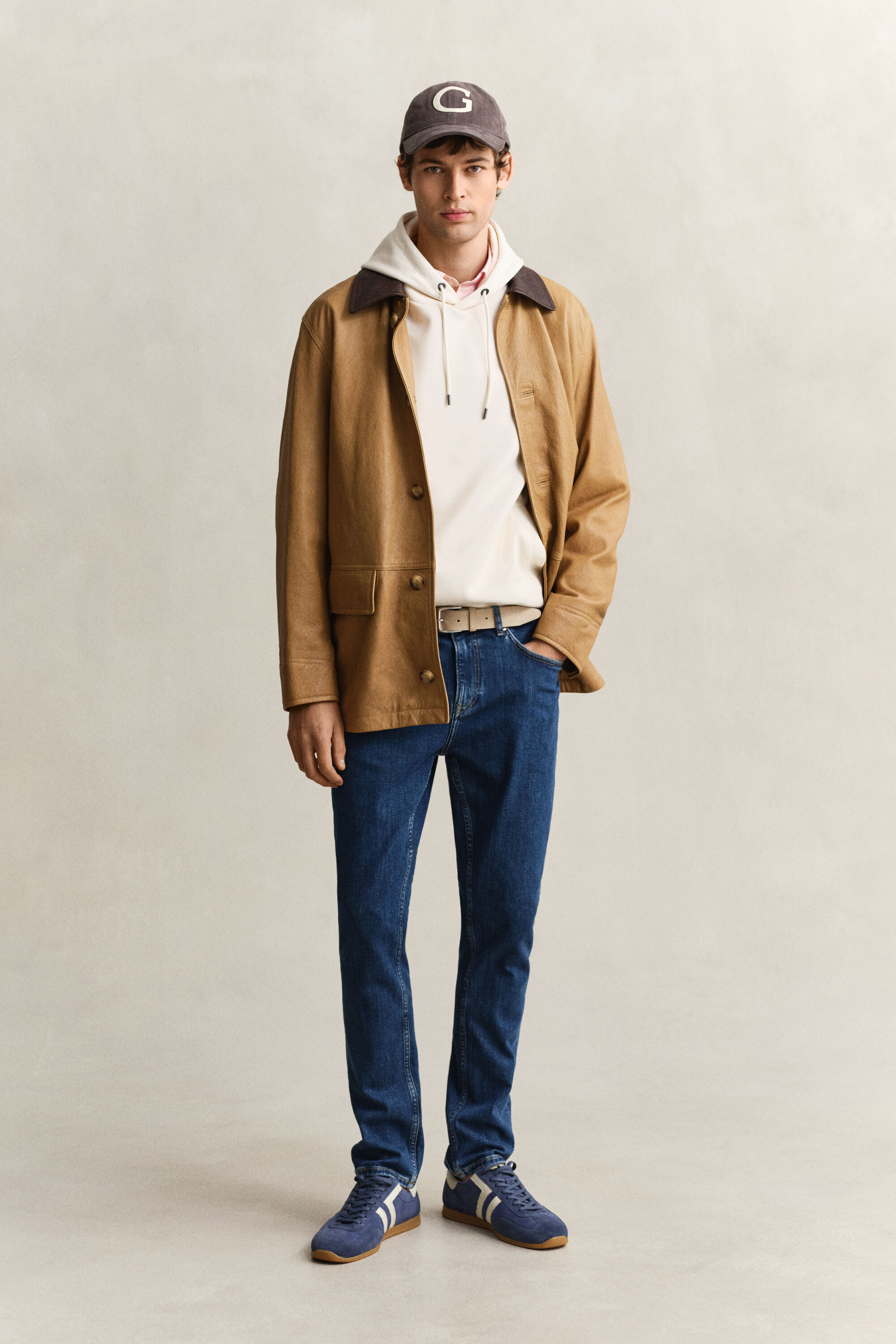 Sudadera de interlock con capucha