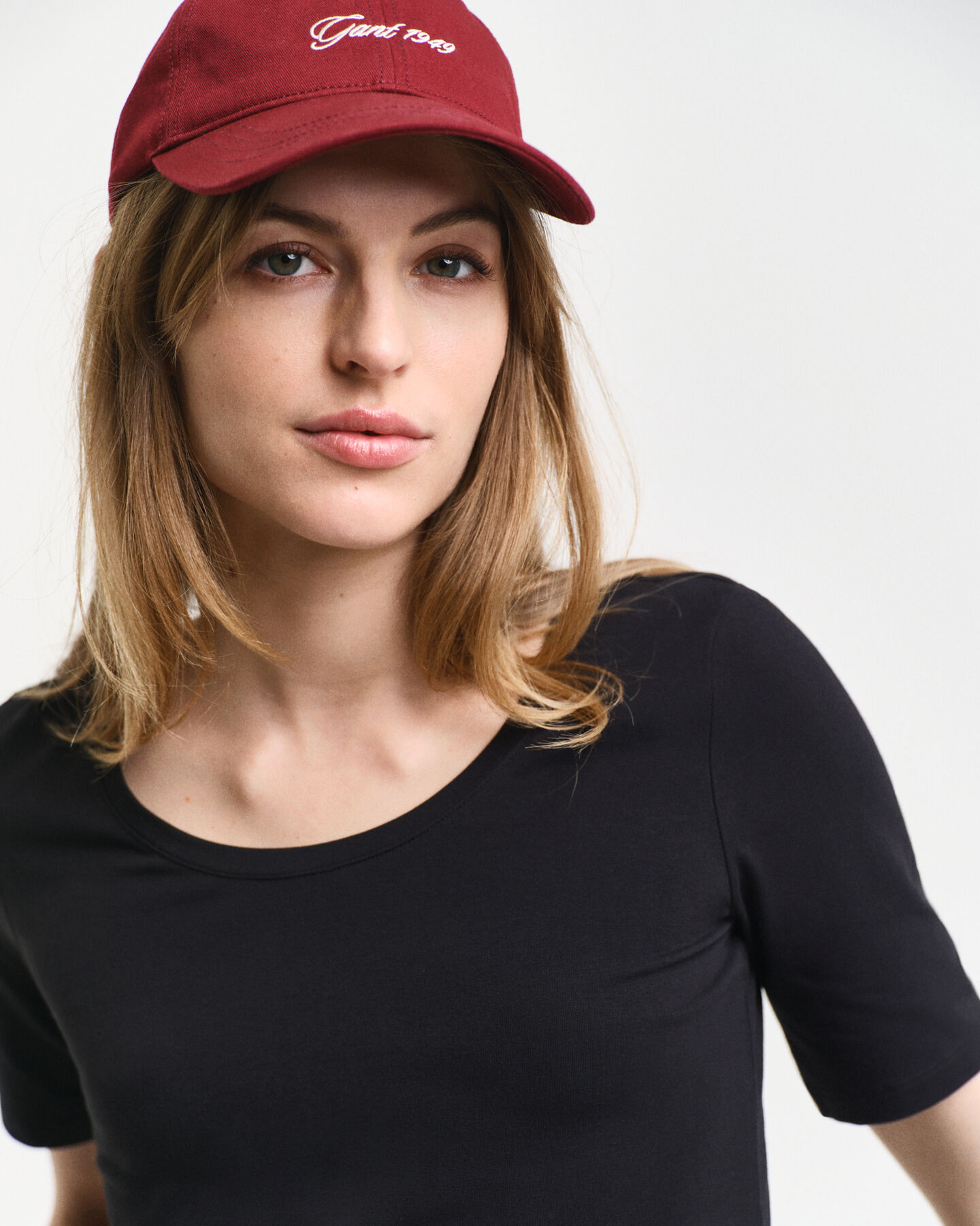 Camiseta con escote redondo