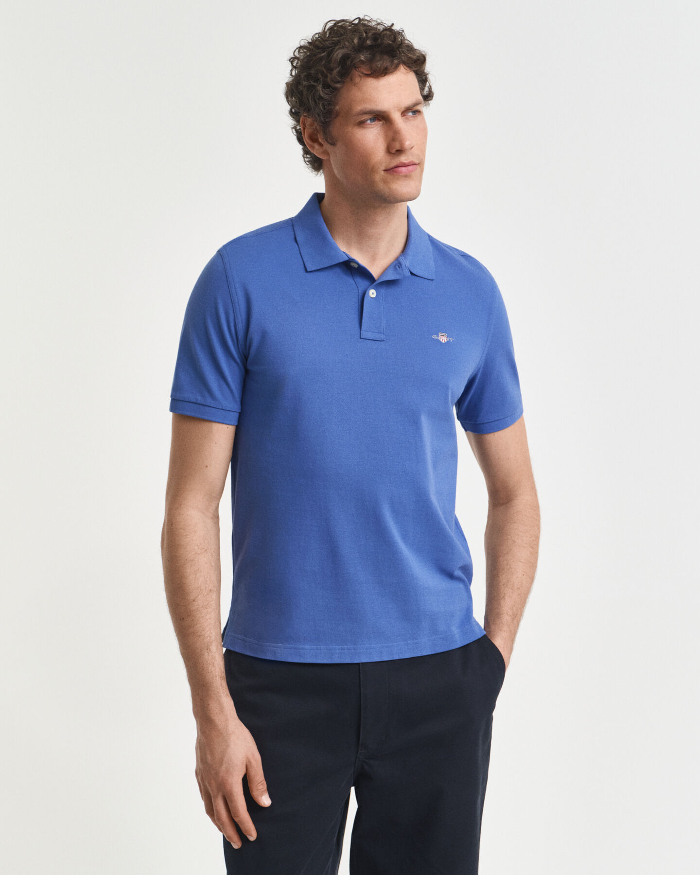 Polo de piqué Regular Fit Shield