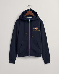 Sudadera con capucha y cremallera completa Archive Shield
