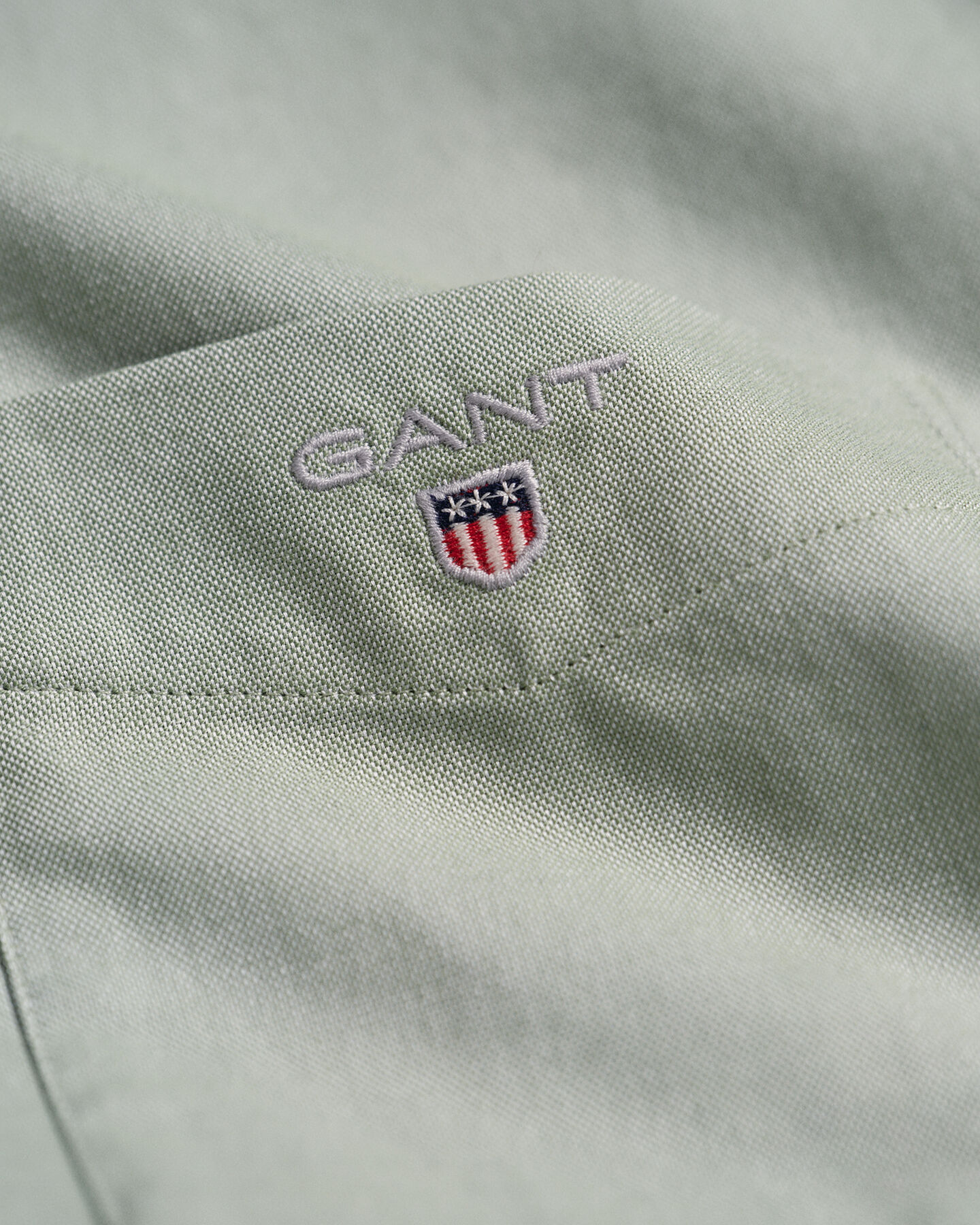 Camisa Oxford Regular Fit de manga corta