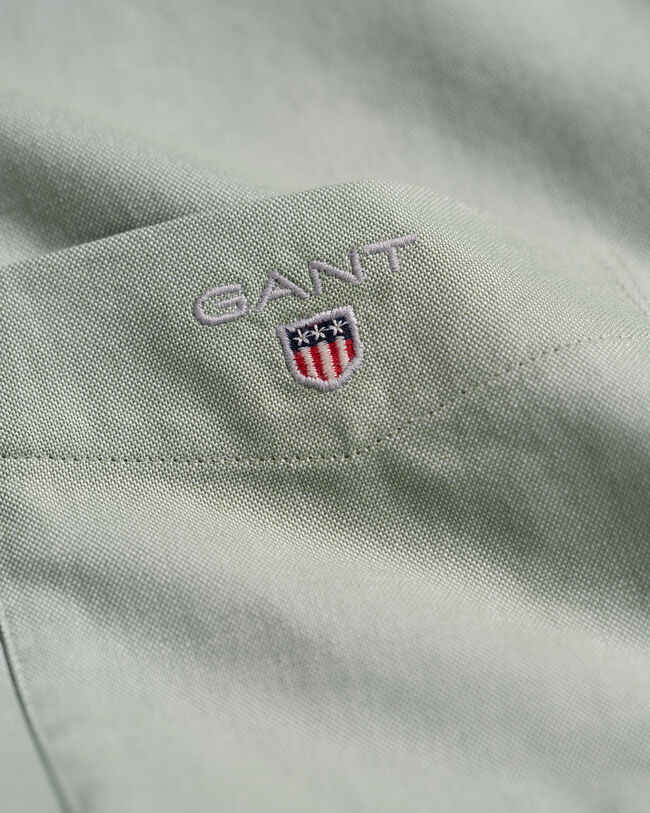 Camisa Oxford Regular Fit de manga corta