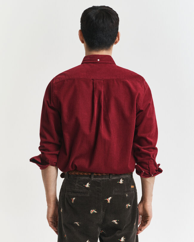 Camisa Regular Fit de pana