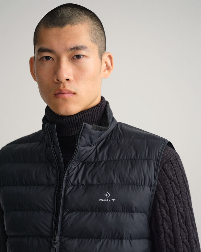 Chaleco acolchado ligero Mixed Media